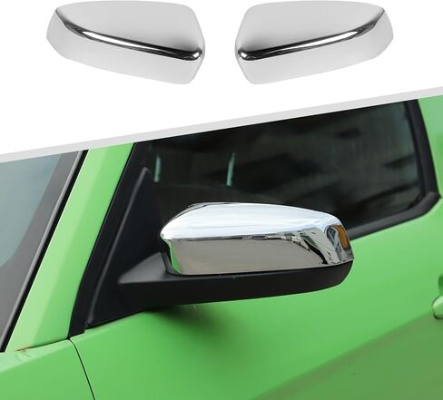 Jimen متوافق مع Ford Mustang 2009-2013، غطاء أغطية مرآة الرؤية الخلفية للباب الجانبي والإكسسوارات الخارجية (ألياف الكربون) in Saudi Arabia