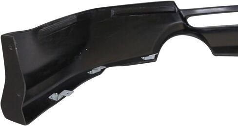 الشفة الخلفية الممتصة للصدمات متوافقة مع 2004-2005 Acura TSX، طراز المصنع باللون الأسود من البولي يوريثان، لمسة نهائية للشفاه الخلفية تحت الذقن، سبويلر سفلي، سبليتر فالانس، ممتص الصدمات السفلي، إضافة من قبل IKON MOTORSPORTS in Saudi Arabia