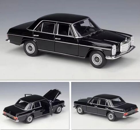 نموذج سيارة بمقياس 1:24 متوافق مع Welly 1963 Mercedes-Benz 600 Black 24121W in Saudi Arabia