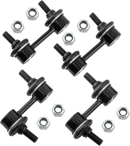 4 قطعة مثبت أمامي وخلفي Sway Bar نهاية الروابط عدة مناسبة لسوبارو فورستر 2003-2008 ، لسوبارو امبريزا 2004-2007 استبدال # K750049 K750041 in Saudi Arabia