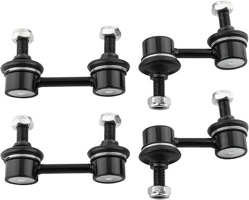 4 قطعة مثبت أمامي وخلفي Sway Bar نهاية الروابط عدة مناسبة لسوبارو فورستر 2003-2008 ، لسوبارو امبريزا 2004-2007 استبدال # K750049 K750041 in Saudi Arabia