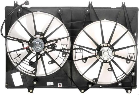 Engine Cooling Fan Assembly 1PC Replaces 163610P210, 163610P220 Compatible with Highlander 2012 2013 2009 2010 2011 in Saudi Arabia