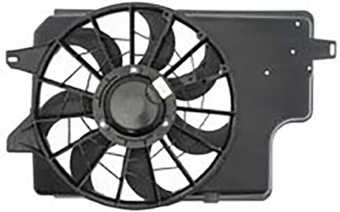 Engine Cooling Fan Assembly 1PC Replaces F4ZZ8C607, F4ZZ8C607A Compatible with Mustang 1994 1995 1996 in Saudi Arabia