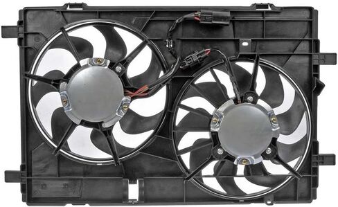 Engine Cooling Fan Assembly 1PC Replaces CA0715025, CA0715025A Compatible with Mazda 6 2009 2010 in Saudi Arabia
