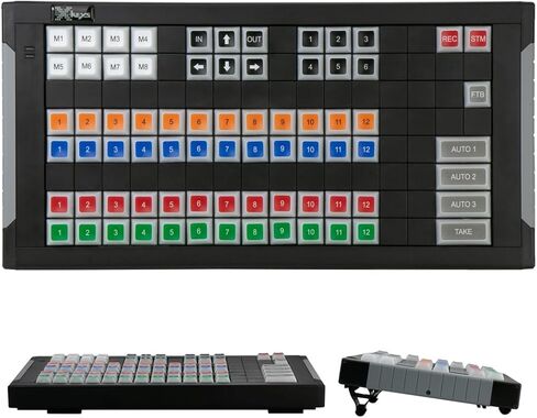 مجموعة محول فيديو لوحة المفاتيح X-keys XKE-128 لـ vMix (128 مفتاحًا، مفاتيح فقط) in Kuwait