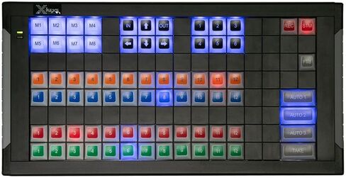 مجموعة محول فيديو لوحة المفاتيح X-keys XKE-128 لـ vMix (128 مفتاحًا، مفاتيح فقط) in Kuwait