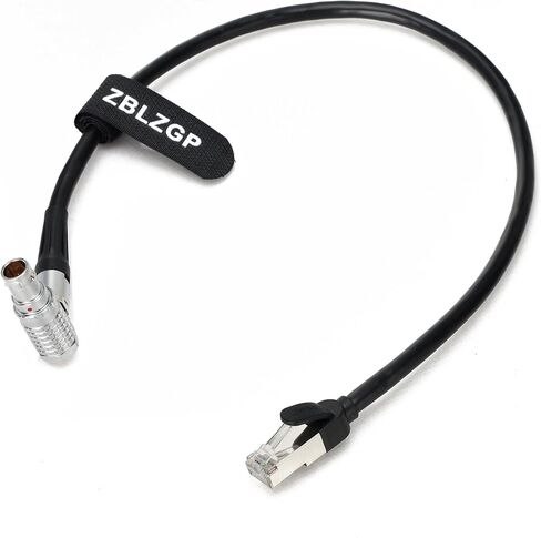 كابل إيثرنت ZBLZGP Cat5e إلى Teradek COLR 1B 10 Pin RJ45 كابل إيثرنت لكاميرات ARRI Alexa Mini/XT/SXT/Alexa Mini LF 45 سم in Saudi Arabia