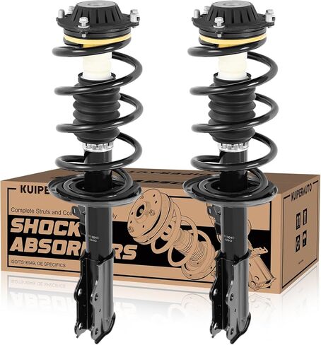 2PCS Front Pair of Complete Struts & Coil Springs Compatible for 2017-2021 GMC Acadia, Replace 1333984L 1333984R in Saudi Arabia
