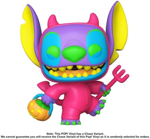 Funko Pop! Vinyl Figure Lilo & Stitch Devil Stitch #1701, Entertainment Earth Exclusive, Multicolor, 3.75 Inches in Saudi Arabia