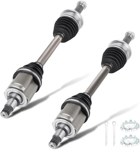 زوج (2) مجموعة عمود المحور CV من الجانب الأيمن الأمامي الأيسر مناسبة لسيارة Toyota Tundra 2000-2006 4WD، Sequoia 2001-2007 4WD، استبدال 66-5194 in Saudi Arabia