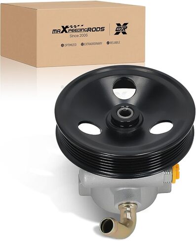 مضخة توجيه كهربائية من maxpeedingrods مع بكرة لسيارة جيب رانجلر 2.5L L4 1997-2002، شيروكي 2.5L L4 1997، استبدال 32-86501 52088018 in Saudi Arabia