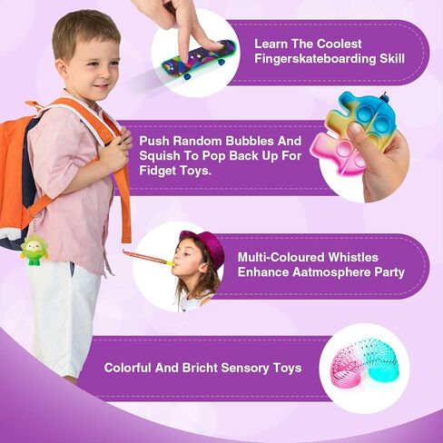 Party Favors for Kids 4-8,8-12,179 Pcs Goodie Bags Stuffers for Kids,Pinata Stuffers,Treasure Box Toys for Classroom,Pop It Fidget Toys,Fidget Toys Bulk,Carnival Prizes,Treasure Chest Prizes in Saudi Arabia