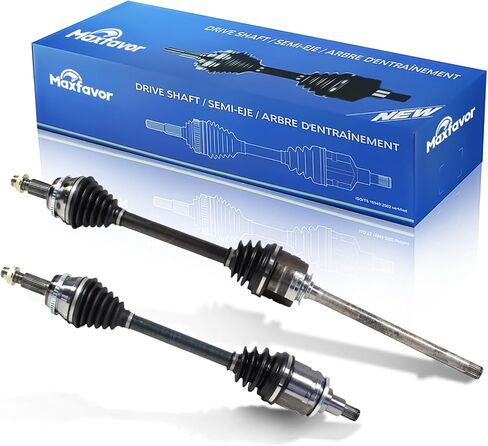 Maxfavor AWD CV Axle Shaft Front for Toyota Sienna 3.3L 2004 2005 2006, for Toyota Sienna 2007 2008 2009 2010 3.5L V6, Limited LE XLE Mini Passenger Van, Front Driver Passenger in Saudi Arabia