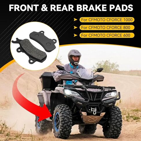 JERBOR 8 قطع مكابح أمامية وخلفية شديدة التحمل لـ CFMOTO CFORCE UFORCE 1000 800 600 UTV ATV، لـ ZFORCE 500 800 950 1000 ATV in Saudi Arabia