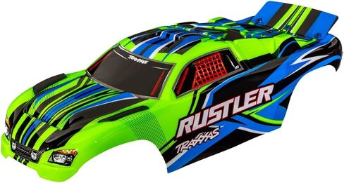 Traxxas Body RUSTLER GRN Clipless in Saudi Arabia