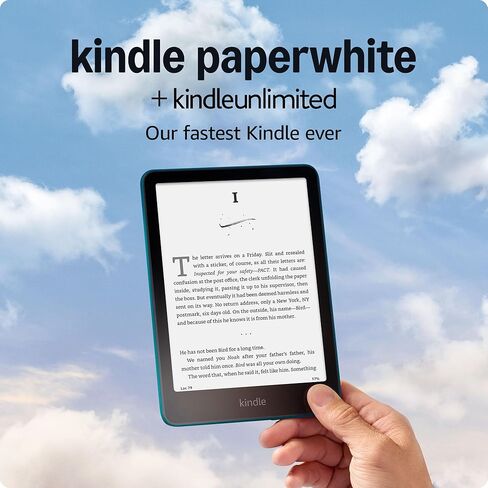 All-new Amazon Kindle Paperwhite (16 GB) – Our fastest Kindle ever, with new 7" glare-free display and weeks of battery life – Black in Kuwait