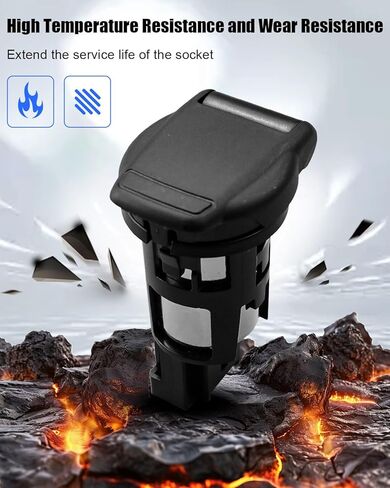 12V Power Socket Assembly Fit for Nissan Altima Leaf Murano Rogue Sentra Infiniti Q50 Q60 Replace 25331-3SH0A 25331-6CA0A in Saudi Arabia