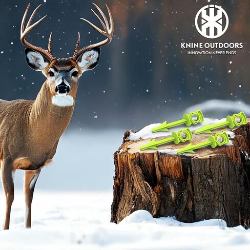 KNINE OUTDOORS Butt Out Game Dressing Tool for Field Dressing, Hunting Accessories for Men, Deer Hunting Gear, Big Game Dressing Tool, Green in Saudi Arabia