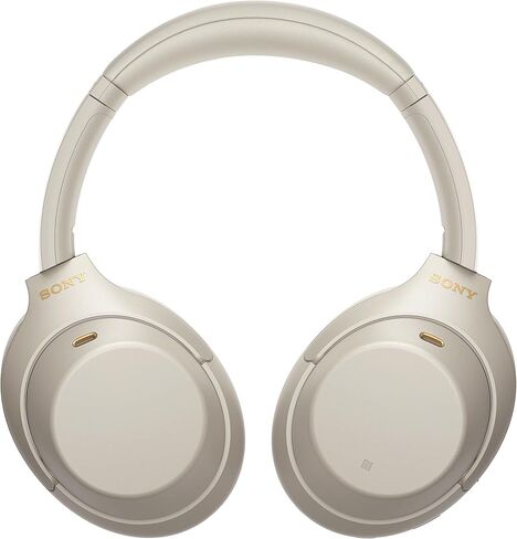 Sony Noise Cancelling Wireless Headphones - 30hr Battery Life - Over Ear Style - Optimised for Alexa and Google Assistant - Built-in mic for Calls - WH-1000XM4S.CE7 - Limited Edition - Silver/Gold in Saudi Arabia