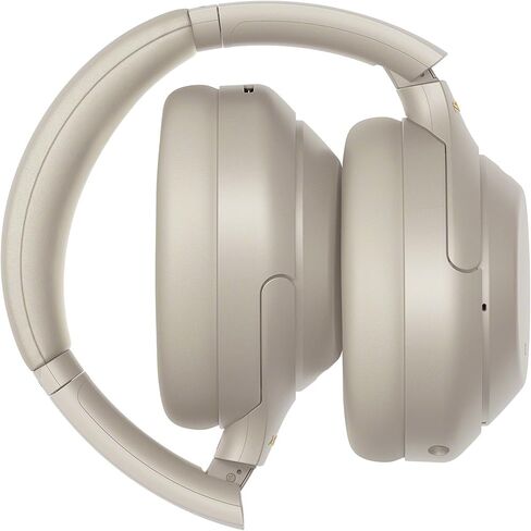 Sony Noise Cancelling Wireless Headphones - 30hr Battery Life - Over Ear Style - Optimised for Alexa and Google Assistant - Built-in mic for Calls - WH-1000XM4S.CE7 - Limited Edition - Silver/Gold in Saudi Arabia