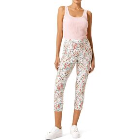 HUE Women's Ankle Slit Essential Denim Capri in Kuwait