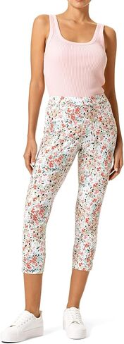 HUE Women's Ankle Slit Essential Denim Capri in Kuwait