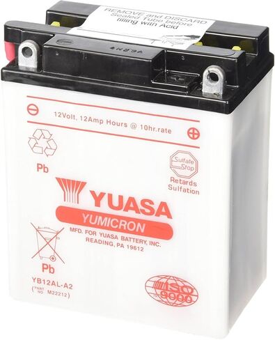 Yuasa YUAM22212 YB12AL-A2 Battery in Saudi Arabia