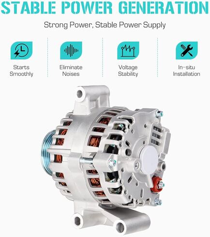 400-14089 NEW Alternator 7.3 7.3L(Only for 7.3L Diesel) Fit for Ford Excursion 2002 2003, Fit for F-250 Super Duty& F-350 Super Duty 2002 2003, 2C3U-10300-BB 2C3U-10300-BC, 2C3Z-10346-BA in Saudi Arabia