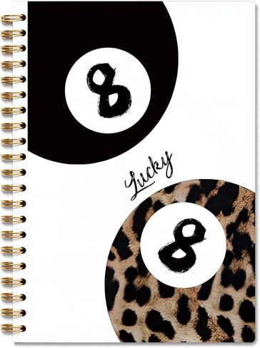 Fantasy Book Dragon Spiral Notebook Journal,Mystical Dragon Writing Diary for School Work Office, Bookworm Reading Gifts for Book Lovers Women Men, 5.5x8.3 Inch（BJB029 in Saudi Arabia