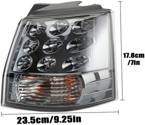 مجموعة مصابيح الذيل الخارجي الأيمن LED لميتسوبيشي أوتلاندر EX 2007-2013 مصباح إيقاف الفرامل الخلفية جانب الركاب 8330A380 in Kuwait