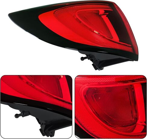 Silscvtt Left Tail Light Replacement for Pacifica 2017-2021 Brake Lamp Driver Side 68229029AD in Saudi Arabia