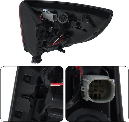 Silscvtt Left Tail Light Replacement for Pacifica 2017-2021 Brake Lamp Driver Side 68229029AD in Saudi Arabia
