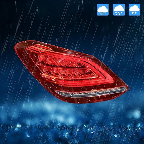 استبدال ضوء الذيل الجانبي لسائق العمل في W205 C-Class 2019-2021 مجموعة مصابيح الذيل الخلفي 2059064903 MB2800160 in Saudi Arabia