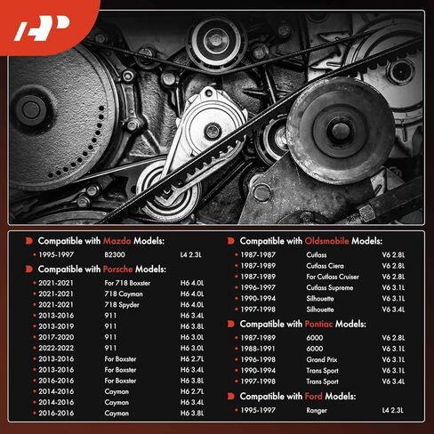 حزام محرك سيربنتين A-Premium 6PK1763 متوافق مع سيارات شيفروليه ودودج وفورد وجيب وفولكس واجن وكرايسلر وبويك - جيتا وجولف وتاون آند كانتري ورانجلر وسيبرينغ وأفينجر وجورني وريجال والمزيد in Saudi Arabia