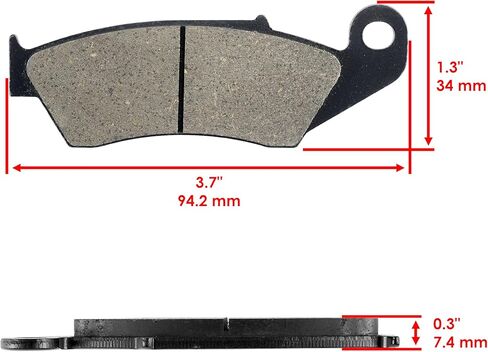 وسادات الفرامل الأمامية والخلفية كالتريك متوافقة مع ياماها Yz250 Yz-250 المنافسة 250 1998-2002 in Saudi Arabia