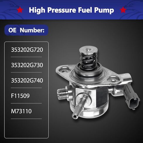 353202G720 High Pressure Fuel Pump Compatible with 2011-2014 Hyundai Santa Fe Sport Sonata, 2011-2016 Kia Optima Sorento Sportage L4 2.0L 2.4L in Saudi Arabia