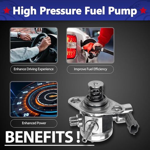 353202G720 High Pressure Fuel Pump Compatible with 2011-2014 Hyundai Santa Fe Sport Sonata, 2011-2016 Kia Optima Sorento Sportage L4 2.0L 2.4L in Saudi Arabia