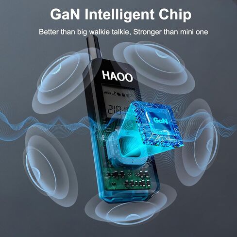 جهاز اتصال لاسلكي صغير جدًا ثنائي الاتجاه محمول مع جهاز إرسال واستقبال FM LCD/FRS/GMRS للأماكن الداخلية والخارجية، والأمن، والفنادق، والمطاعم، والخدمات، وحلاق السوبر ماركت، وصالونات التجميل، وسياحة المستشفيات، 3 عبوات in Saudi Arabia