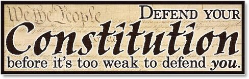 CafePress Defend Your Constitution Car Magnet 10 X 3 10" x 3", Bumper Magnet in Saudi Arabia