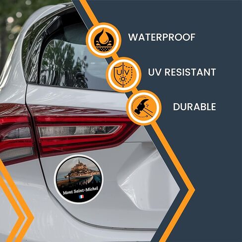 ملصق مغناطيسي للسيارة Magnet Me Up France بعلم فرنسي، مقاس 4x6 بوصة، مغناطيس سيارات شديد التحمل للسيارة والشاحنات وسيارات الدفع الرباعي in Saudi Arabia