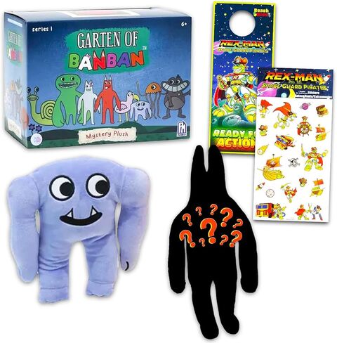 Blind Box Set - Bundle with Collectable Video Game Mini Plush Figure Plus Stickers, More | Garten of Banban Mystery Plush in Kuwait