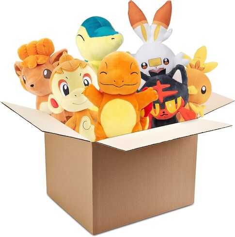 Pokemon Water Type 8" Plush Mystery Blind Box 2-Pack - Get Two Officially Licensed 8 Inch Water Pokemon - Authentic Collectible Soft Stuffed Animal Toy Figures - Gift for Kids, Boys, Girls - 2+ in Saudi Arabia