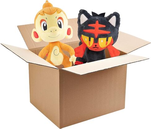 Pokemon Water Type 8" Plush Mystery Blind Box 2-Pack - Get Two Officially Licensed 8 Inch Water Pokemon - Authentic Collectible Soft Stuffed Animal Toy Figures - Gift for Kids, Boys, Girls - 2+ in Saudi Arabia