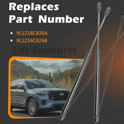 2 Pcs 14.12 in Front Hood Struts Lift Supports Compatible with Ford Expedition 09-17 Shock Gas Spring Prop Rod Cylinder Replaces 9L1Z16C826A 9L1Z16C826B 9L1Z16C826C in Saudi Arabia
