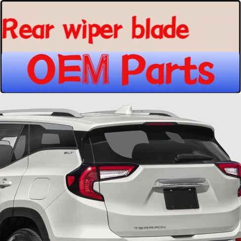 12.5 inch rear wiper blade For GMC Terrain 2022 2023 2024 AT4 Denali SLE SLT back Rear windshield wiper blade in Kuwait