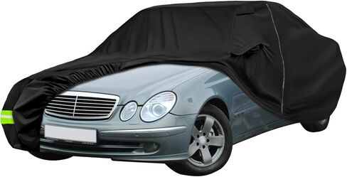 غطاء سيارة متوافق مع 1993-2009 Mercedes Benz E-Class W124/W210/W211 سيدان، مناسب حسب الطلب 300D أكسفورد مع غطاء سيارة كامل من القطن لجميع الأحوال الجوية in Kuwait