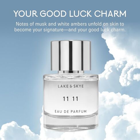 Lake & Skye 11 11 Eau de Parfum Spray، عطر طويل الأمد، 0.5 أونصة سائلة (15 مل) - رائحة شفافة ومنعشة in Kuwait