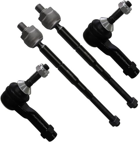 SCITOO 4pcs Front Suspension Kit Inner Outer Tie Rod End Fit 2011-2017 For Ford Explorer 2013-2017 For Ford Police Interceptor Sedan/Utility 2013-2016 For Lincoln MKT in Saudi Arabia