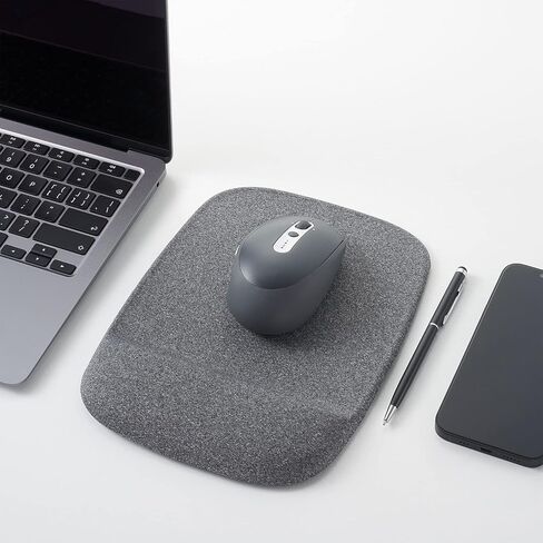 STAPLES 24339943 Mouse Pad with Gel Wrist Rest Black (53326) in Saudi Arabia