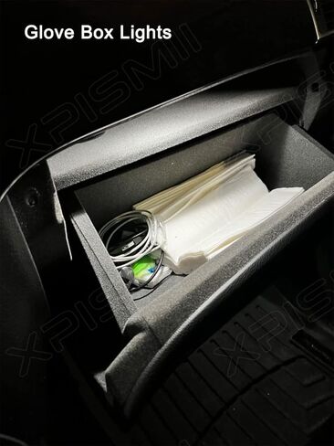 8 Piece 6000K White Interior LED Light Kit Package Compatible with Ford Mustang 2015 2016 2017 2018 2019 2020 2021, with Placement Diagram and Install Tool in Saudi Arabia